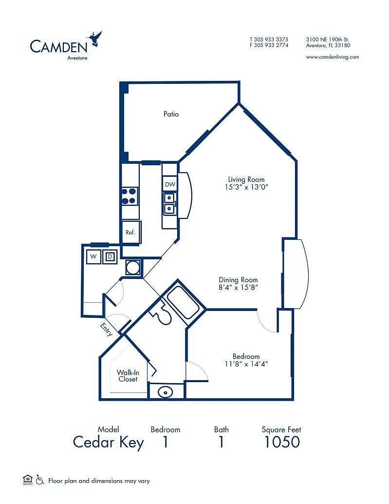 Floor plan Cedar Key