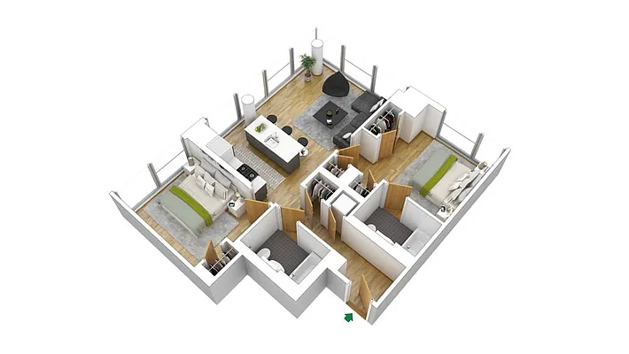 Rented by Two Trees | media 24