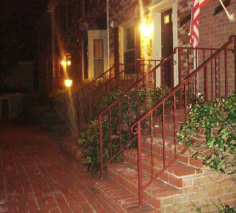 Townhouse Community Walkway