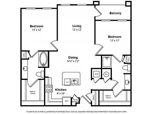 Floor plan Allendal