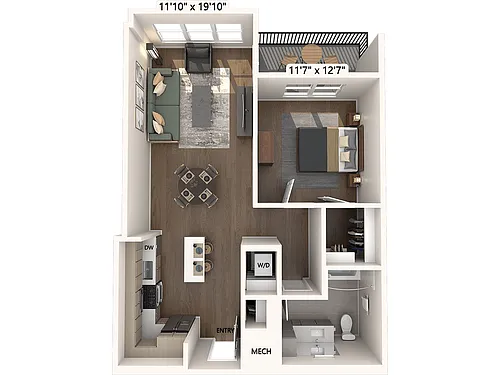 Floor plan AM19-C