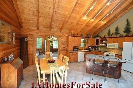 Kitchen and dining area