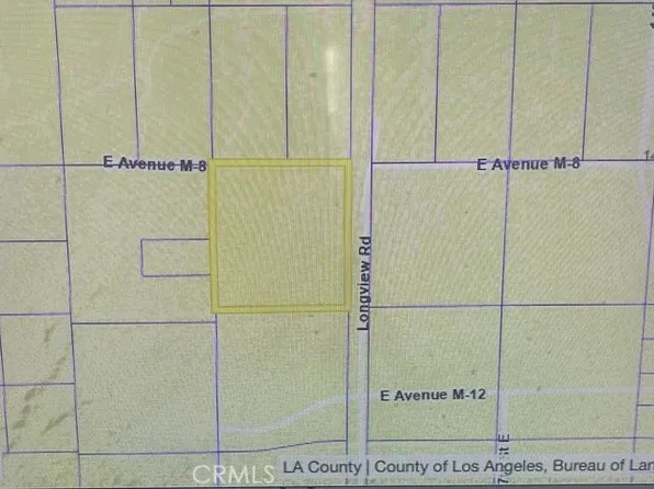 0 Corner Longview Road Drt Rd, Palmdale, CA 93591