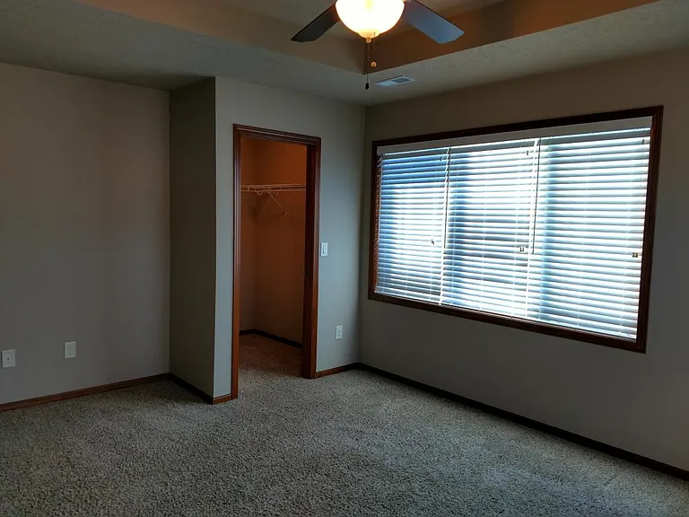 Master bedroom walk-in closet.