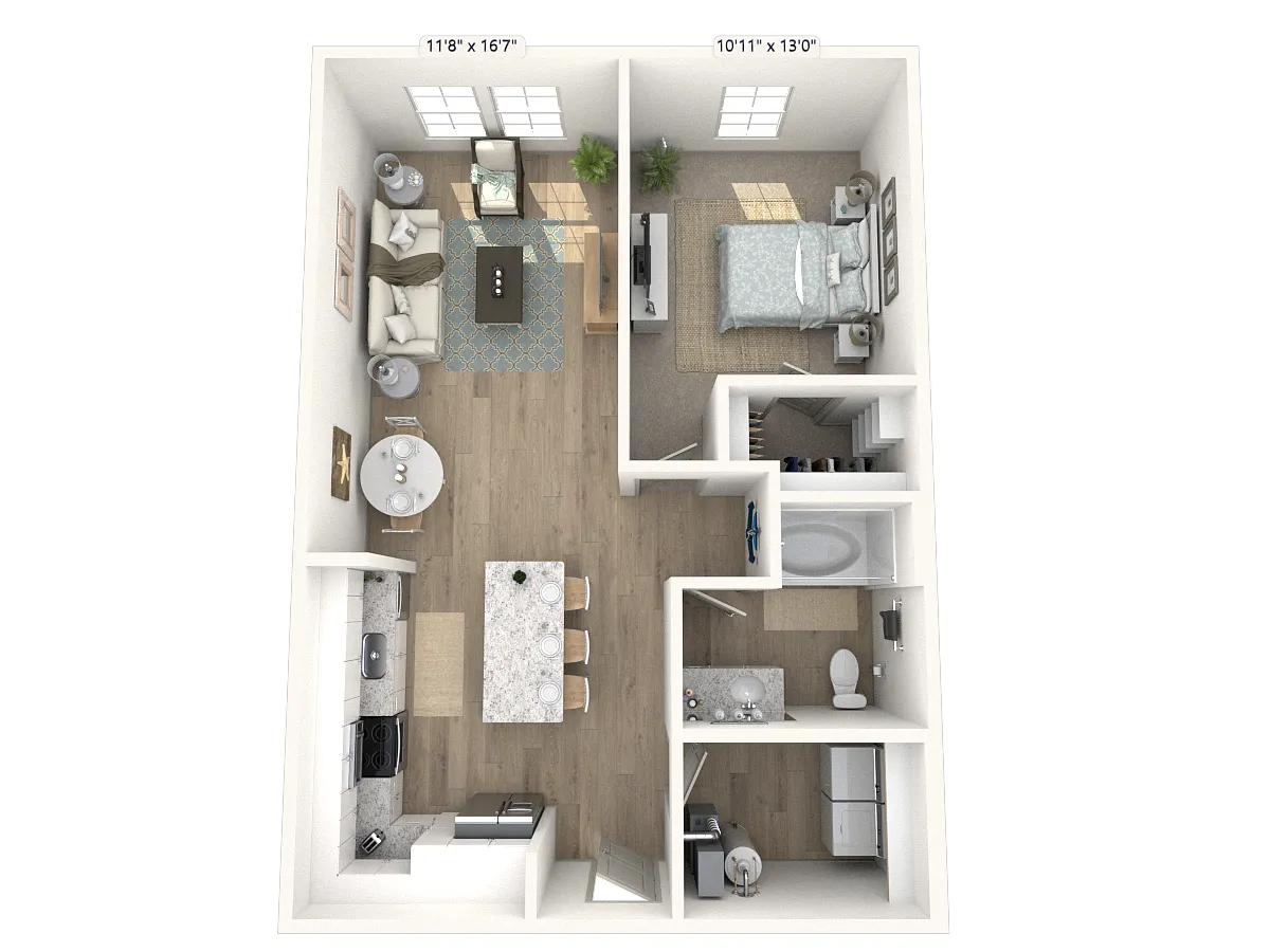 Floor plan A1