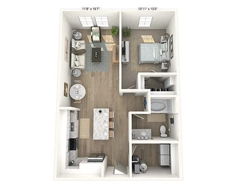 Floor plan A1