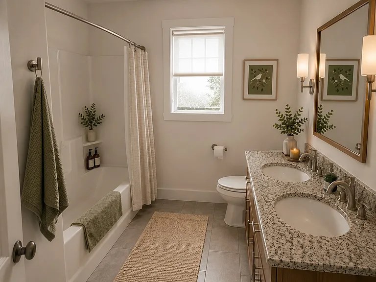 Guest Bathroom second floor