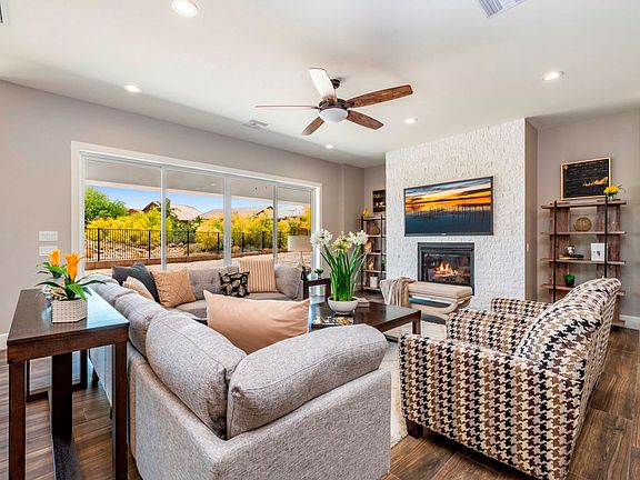 Custom Stone Fireplace