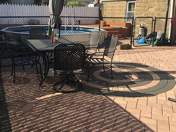 Patio and pool