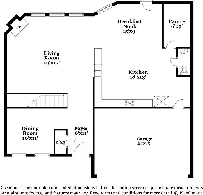 3 bed, 2.5 bath, 2200 sqft, $2,170 — Photo 2