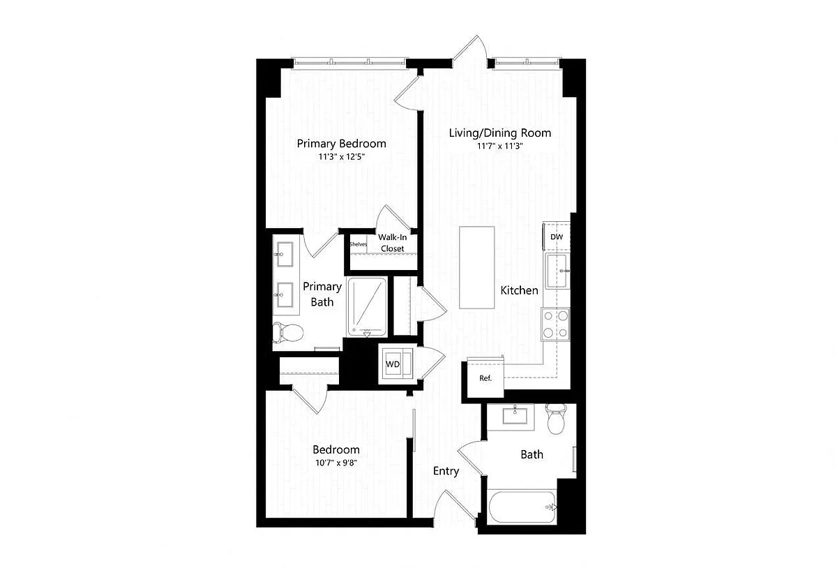 Floor plan B3