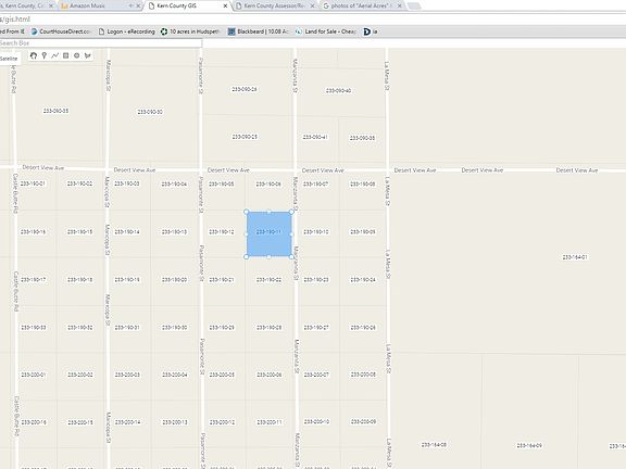 Kern County Assessor Map