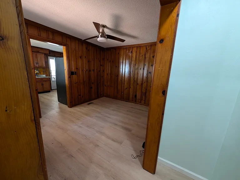 Breakfast room from hall to Master Bedroom