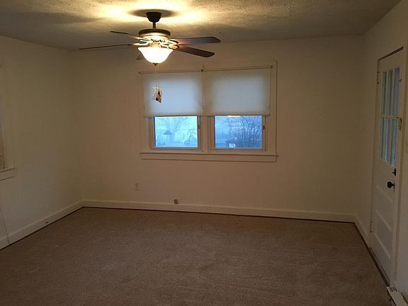 Newly carpeted living room