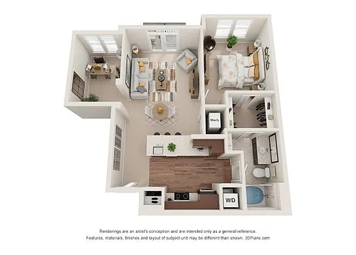 Floor plan Adams
