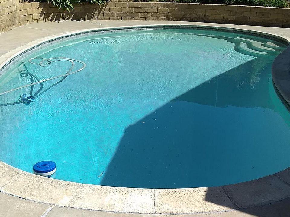 Pool with deck