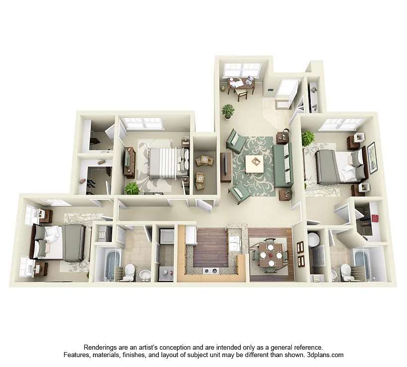 Floor plan C1