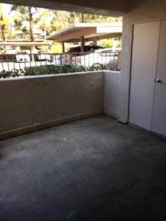 Patio with Storage Closet