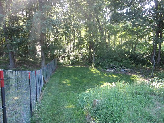 Back of lot, looking West