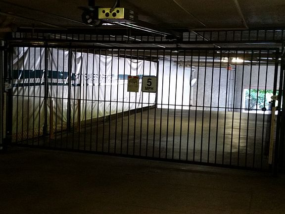 Gated garage