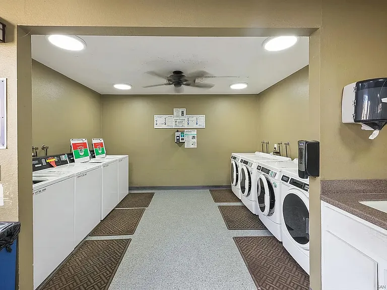 Nearby common area laundry