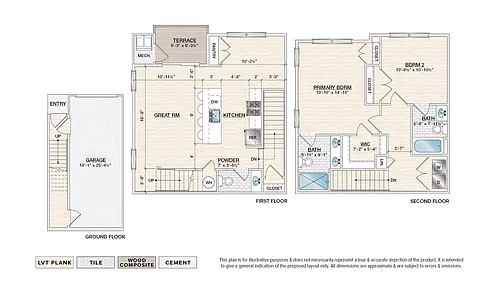 Floor plan The Carter (D)
