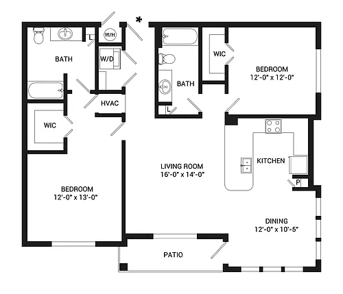 Floor plan B3