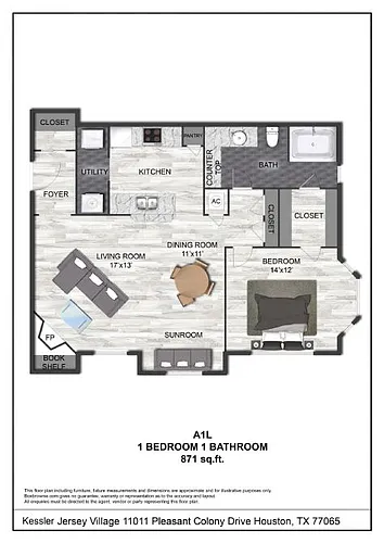 Floor plan A1L