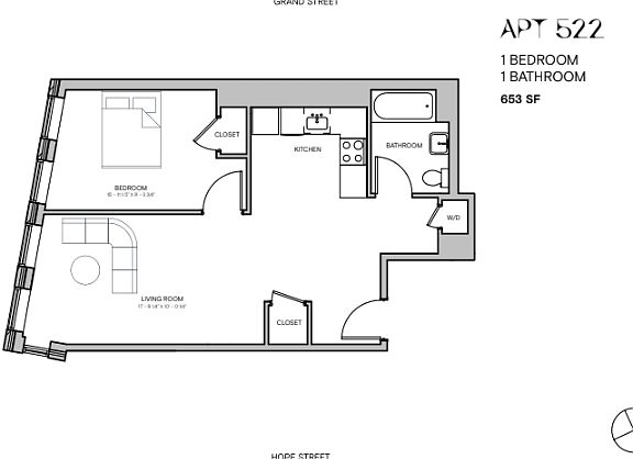 2nd image of 130 Hope St #532