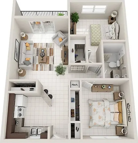 Floor plan 2A