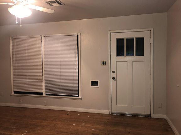 Wood floors in living room