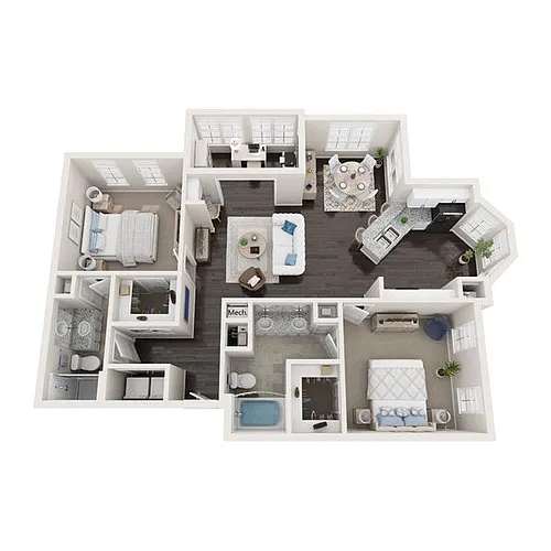 Floor plan Caldecott