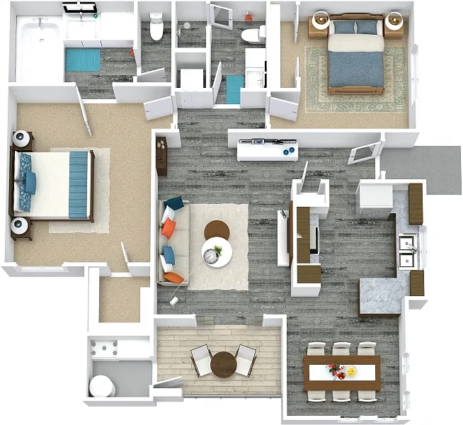 Floor plan B1