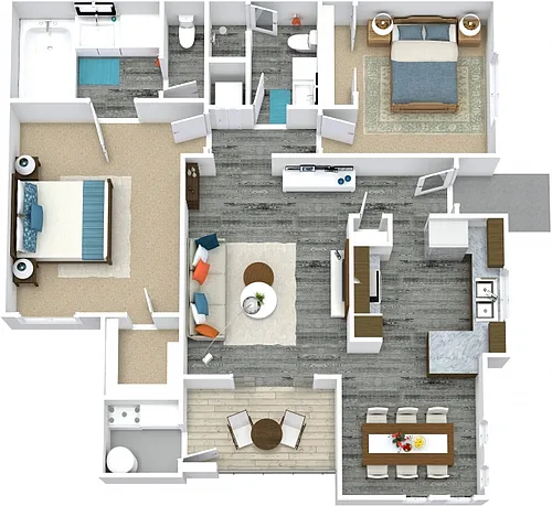 Floor plan B1