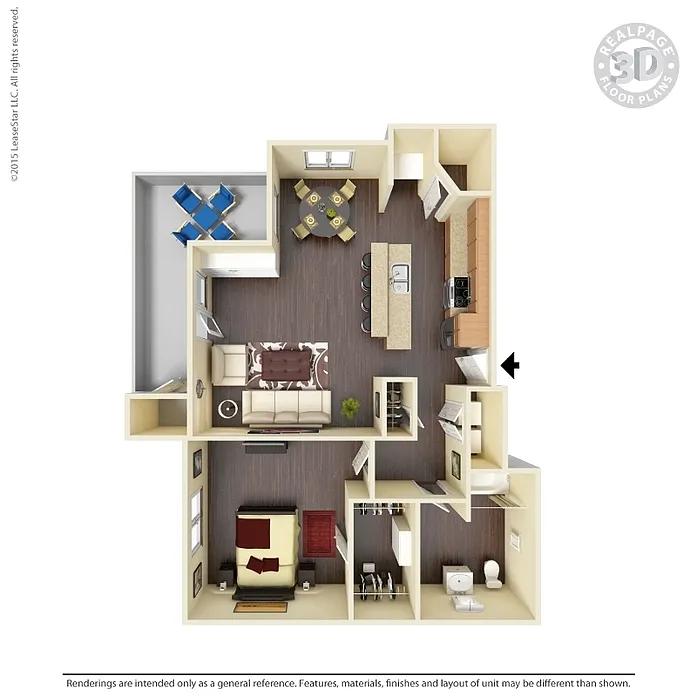 Floor plan Rustic