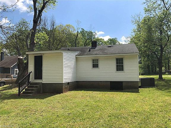 Back Yard and Rear Entrance