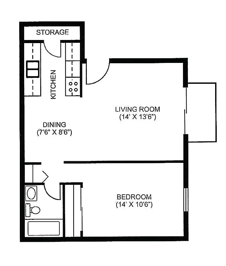 Floor plan A