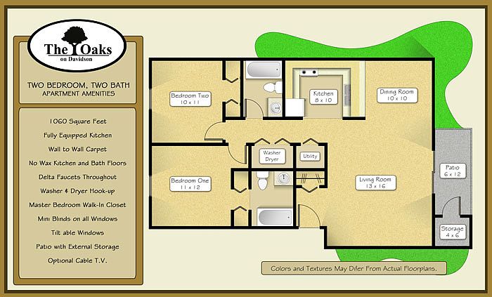 2 bedroom 2 bathroom