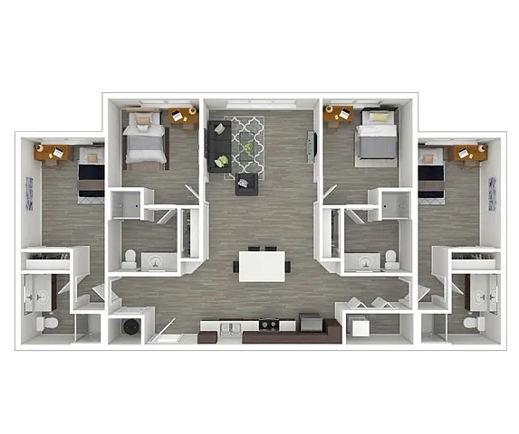 Floor plan 4X4 A