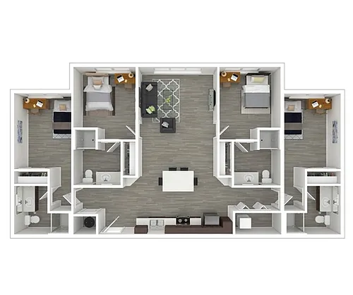 Floor plan 4X4 A