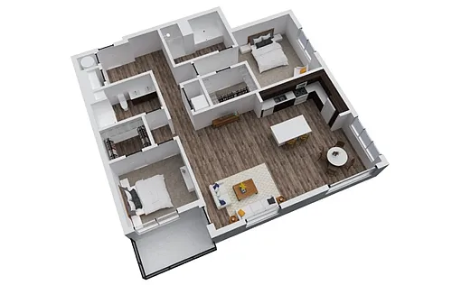 Floor plan Mt Massive
