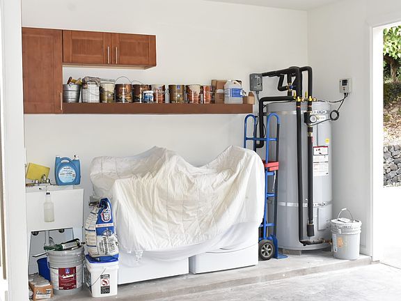 Washer and coin operated dryer.