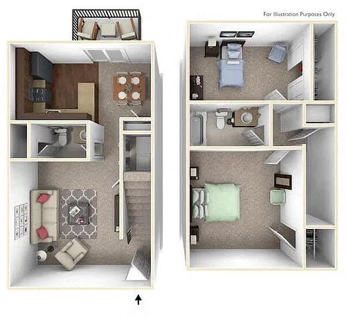 Floor plan Crestwood