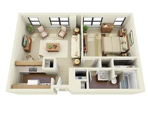 Floor plan Churchill