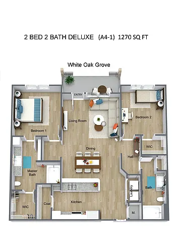 Floor plan A4-1 Deluxe
