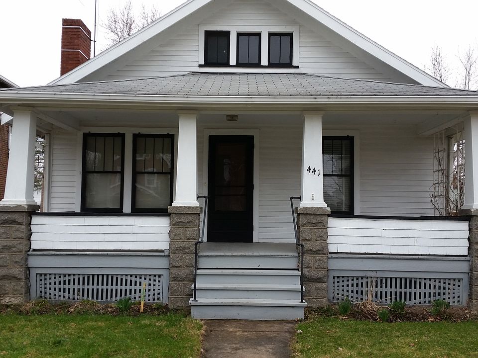 Front of house with nice front porch