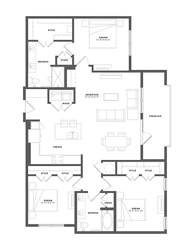 Floor plan C1