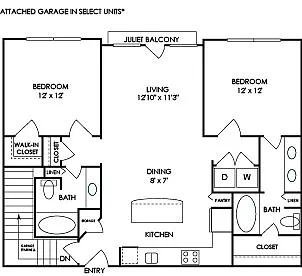Floor plan B4 to B8