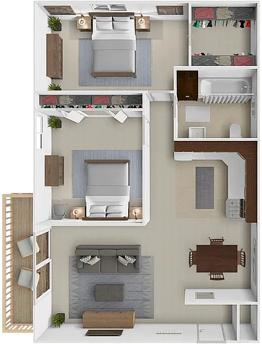 Floor plan Magnolia