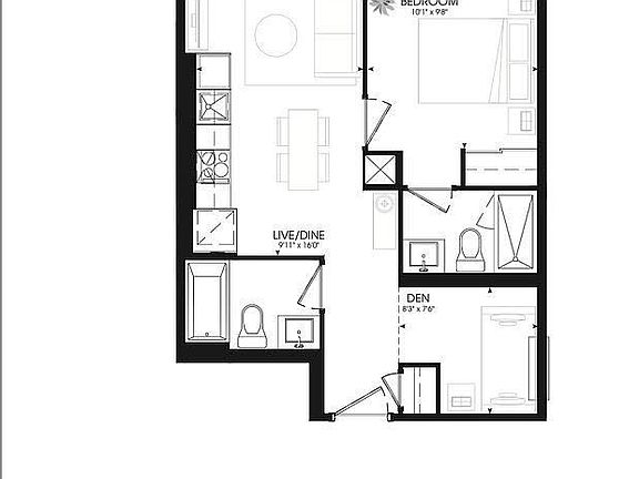 2nd image of 280 Dundas St W #2508